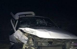Tekirdağ’da otomobiller kafa kafaya çarpıştı:...