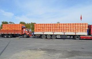 Tekirdağ’da tır ve kamyon dolusu arı kovanı...