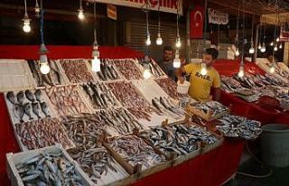 Tezgahlar balıkla doldu taştı, fiyatlar yarı yarıya...