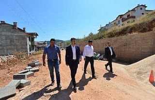 Tokat’ta alt yapısı tamamlanan mahallelerde yol...