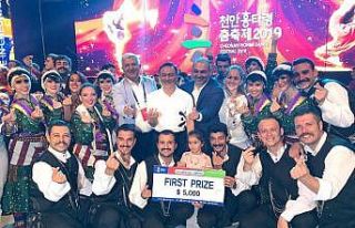 Türk Halk Oyunları Topluluğu, dünya birincisi...