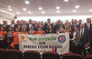 Türk-İş sendikası Küresel eylem haftası programı...