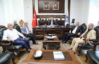 Türk Ocaklarından Başkan Güder’e ziyaret