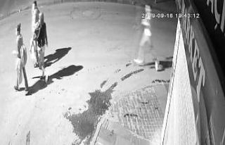 Tüyler ürperten cinayet kamerada