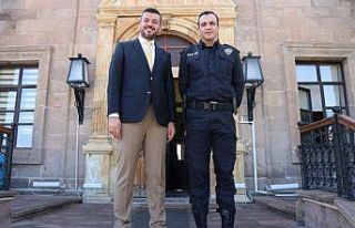 Ürgüp İlçe Emniyet Müdürü Erhan, Belediye Başkanı...