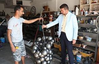 Ürgüp’te bağ bozumu festival hazırlıkları...