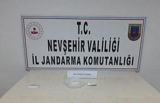 Ürgüp’te uyuşturucu satıcısı 1 şüpheli yakalandı