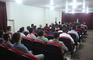 Vali Bilmez gazetecilerle bir araya geldi