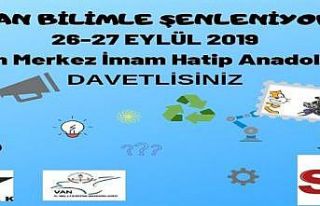 Van’da bilim şenlikleri başlıyor
