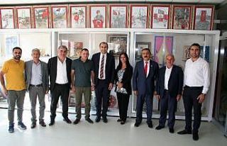 VANTSO ve VANESOB heyeti, engelli çocukların gönüllerine...