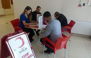 VEDAŞ çalışanlarından kan bağışı