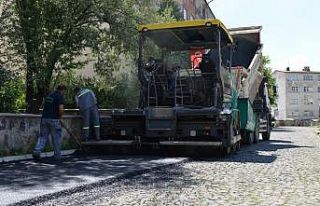 Yakutiye şantiye ekipleri harıl harıl çalışıyor
