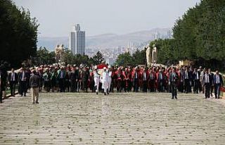 Yargıtay Başkanı Cirit, Anıtkabir’i ziyaret...
