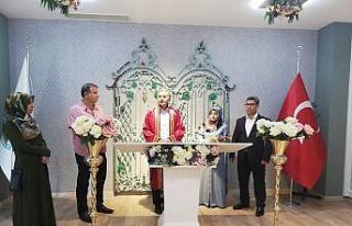 Yeni mekanda çiftlerin yüzü gülüyor