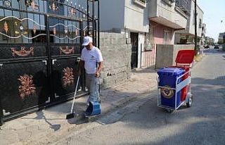 Yüreğir’de günlük 360 ton çöp toplanıyor