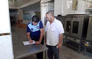 Zabıta ekiplerinden, mutfaklara denetim