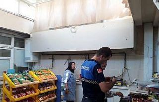 Zabıtadan okul kantinlerine denetim