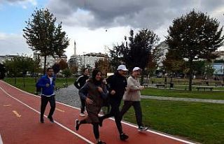 Zeytinburnu’nda yenilenen parklarda, ‘Sağlıklı...