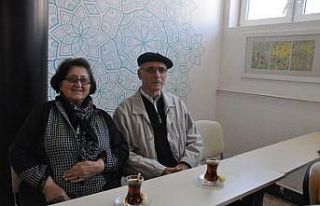 70 Yaşındaki Şkriyel çiftinin Türkçe mutluluğu