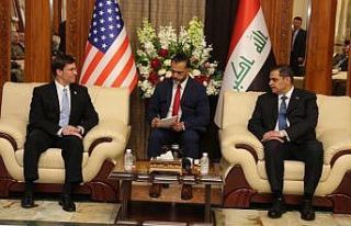 ABD Savunma Bakanı Esper, Iraklı mevkidaşı el-Şummeri...