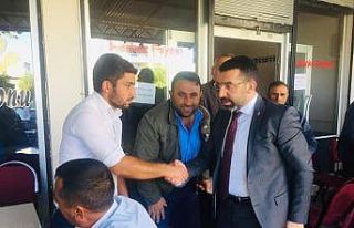 AK Parti Kars İl Başkanı Çalkın durmak bilmiyor