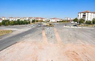 Aksaray Belediyesi Yunus Emre Mahallesinde kavşak...