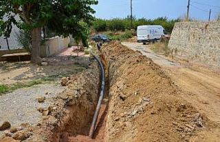 Alanya’da 45 mahalleye 7 kilometre yeni hat