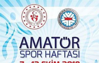 Amatör Spor haftası etkinlikleri