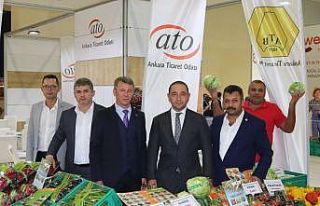 Anadolu’nun ürünleri ATO standında sergilendi