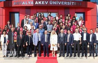 Antalya AKEV Üniversitesinin akademik yılı açılışı...