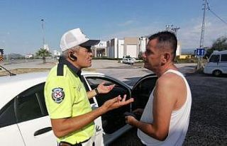 Antalya’da polisin 259 promil alkollü sürücüyle...