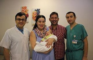 Apandisit şokundan, annelik sevincine