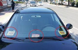 4 farklı sahte basın kartı olan sürücü gözaltına...