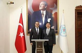 Azerbaycan Ankara Büyükelçisi Hazar İbrahim Erzincan’da