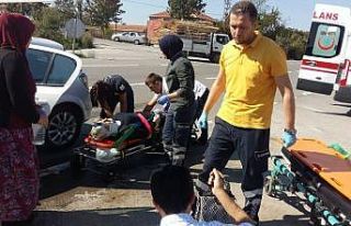 Bafra’da trafik kazası: 4 yaralı