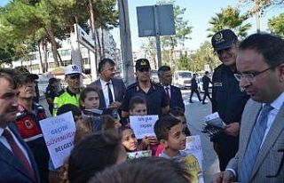 Bafra’da "Yaya Güvenliğinin Nöbetçisiyiz"...