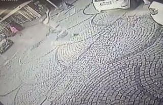 Balkondan atlayan kadını böyle tutmaya çalıştı