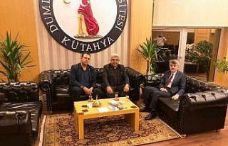 Başkan Çalışkan’dan Rektör Uysal’a ziyaret