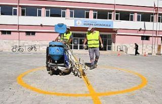 Başkan Esen: "Okullara desteğimiz sürüyor”