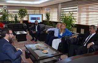 Başkan Gür’den Batman Emniyet Müdürü Kıraç’a...