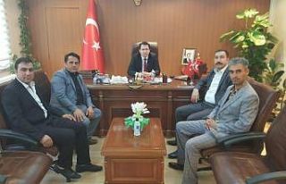 Başkan Kahraman’dan Çatak Kaymakam’ı Çeçen’e...