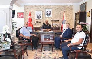 Başkan Kayan’dan Emniyet Müdürü Kolcu’ya hayırlı...