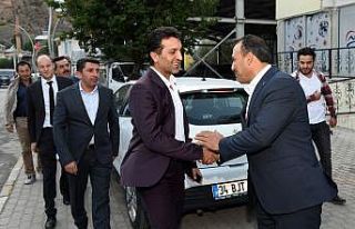 Başkan Şeylan’dan Başkan Kuncu’ya ziyaret