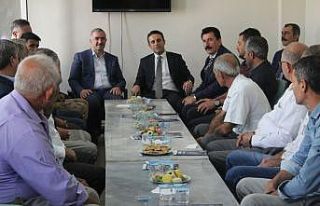 Başkan Turanlı muhtarlarla bir araya geldi