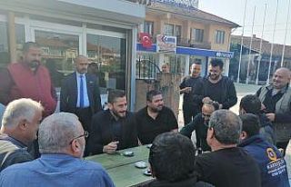 Başkan Yardımcısı Kasapoğlu esnafla buluştu