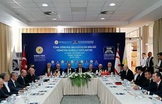 Başkan Yüce Girne’de toplantıya katıldı