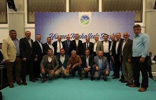 Başkan Yüce, muhtarlarla bir araya geldi