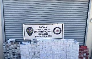 Batman’da 8 bin 250 paket kaçak sigara ele geçirildi