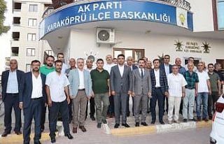 Baydilli mahalle başkanlarıyla buluştu