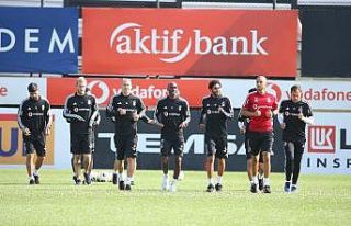 Beşiktaş, Braga maçı hazırlıklarına başladı